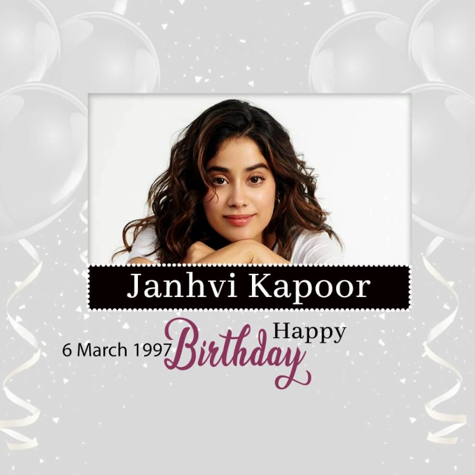 Janhvi Kapoor Birthday Instagram Post Free Download